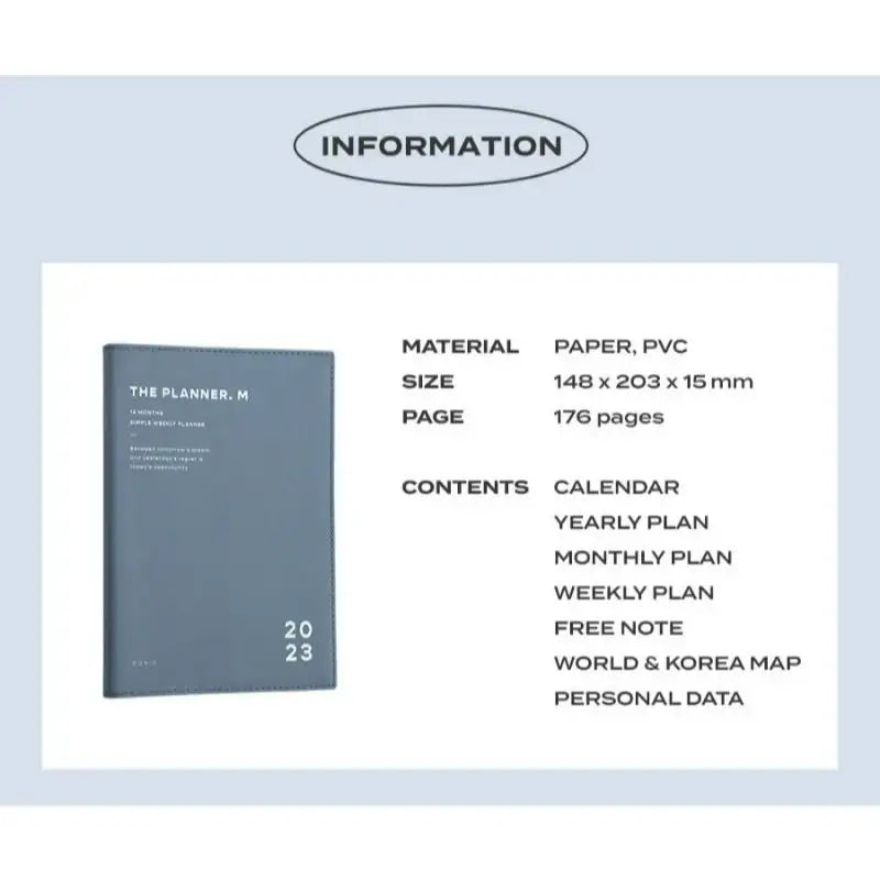 ICONIC - 2023 The Planner M - Iconic - Planner - Harumio