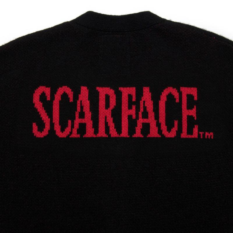 LMC x SCARFACE - Jacquard Cardigan – Harumio