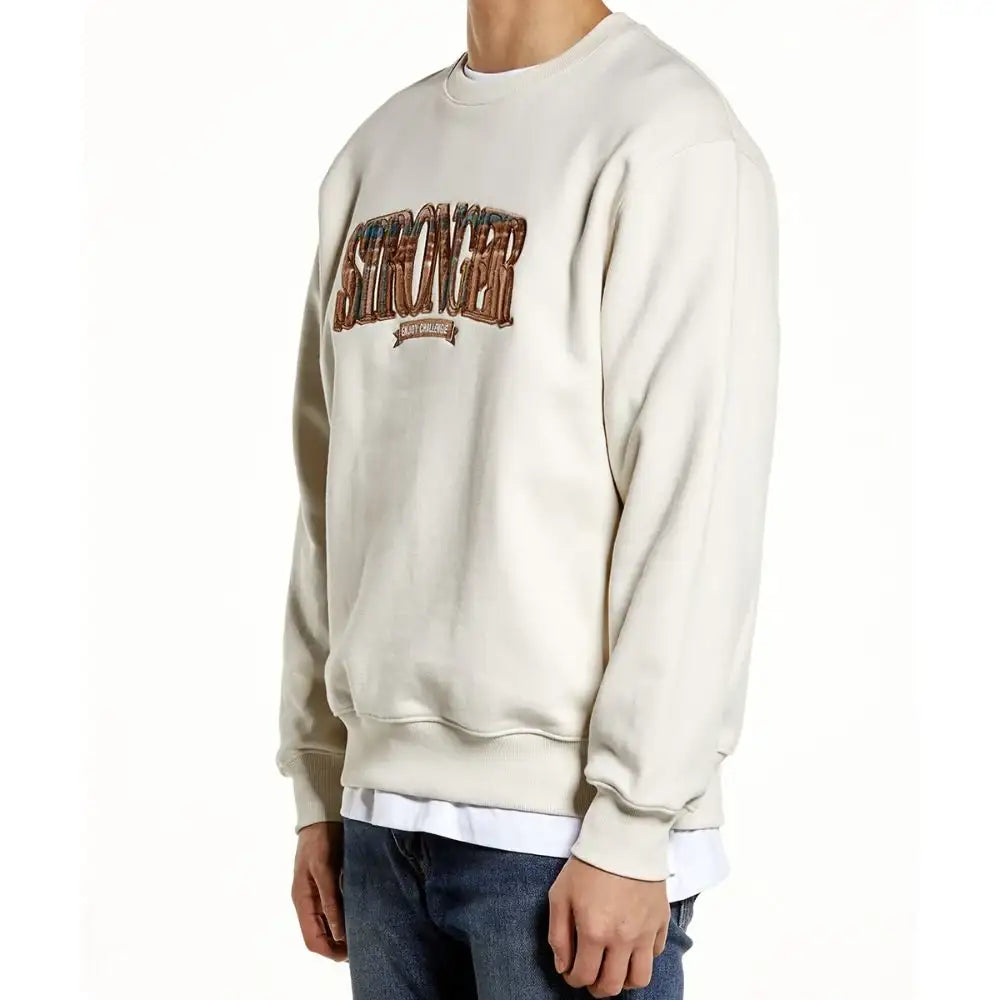 DRX - Check Applique Sweatshirt - DRX - Clothing - Harumio