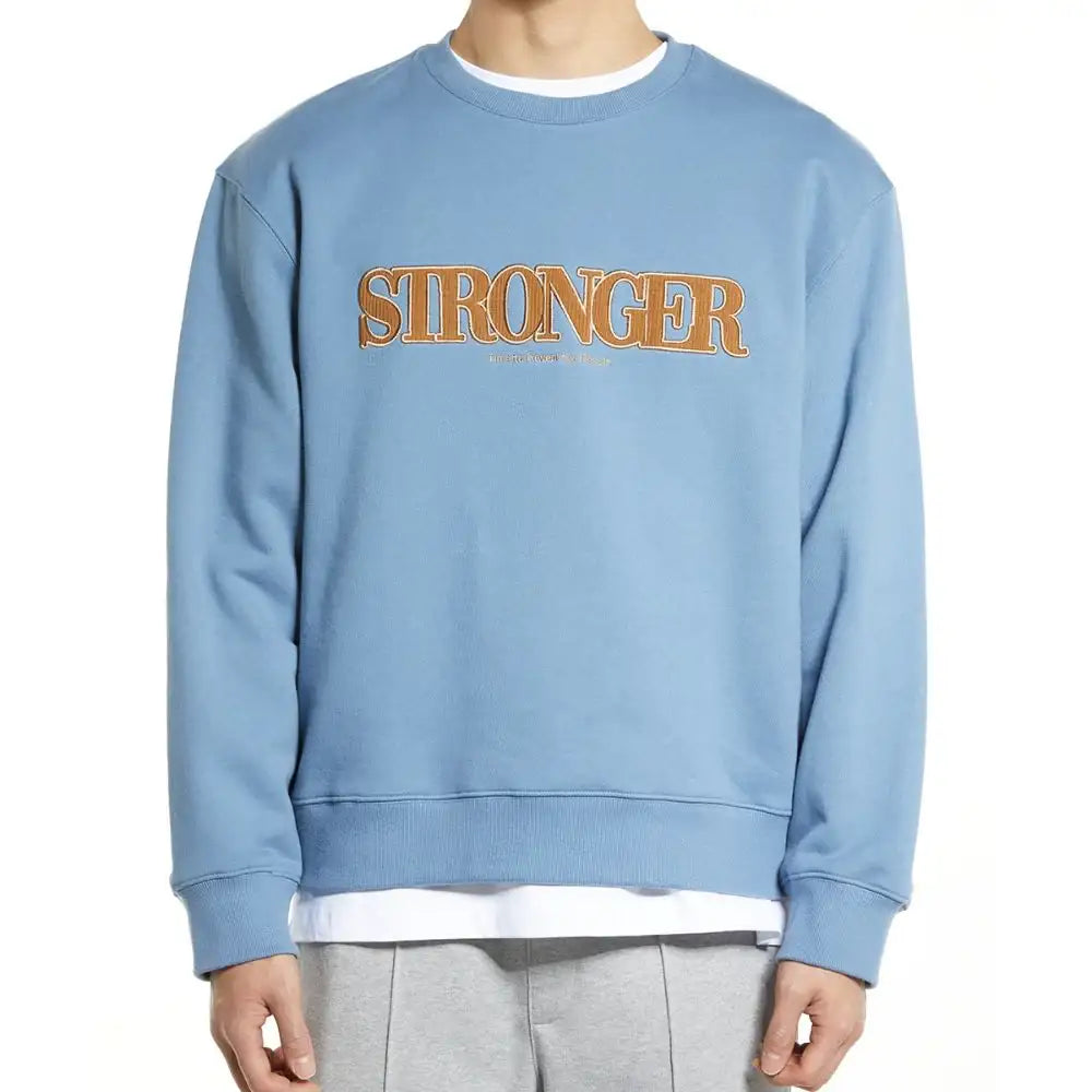 DRX - Stronger Applique Sweatshirt - DRX - Clothing - Harumio