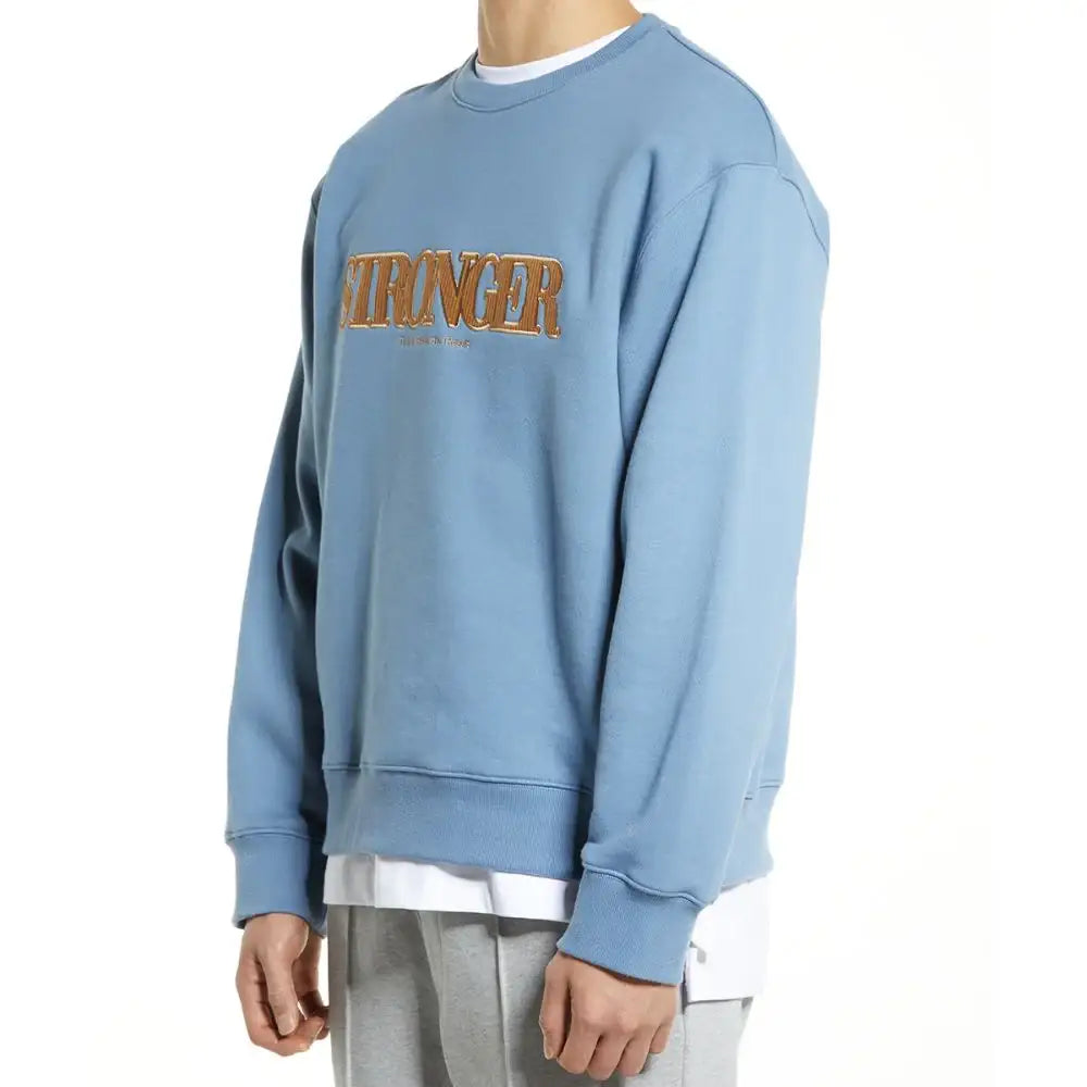 DRX - Stronger Applique Sweatshirt - DRX - Clothing - Harumio