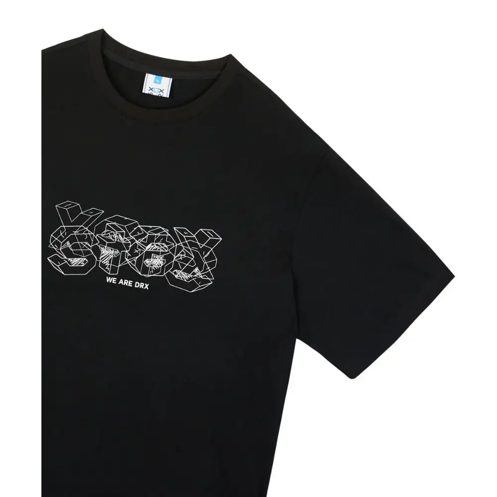 DRX - STAX 3D Lettering Short Sleeve T-Shirt - DRX - Clothing - Harumio