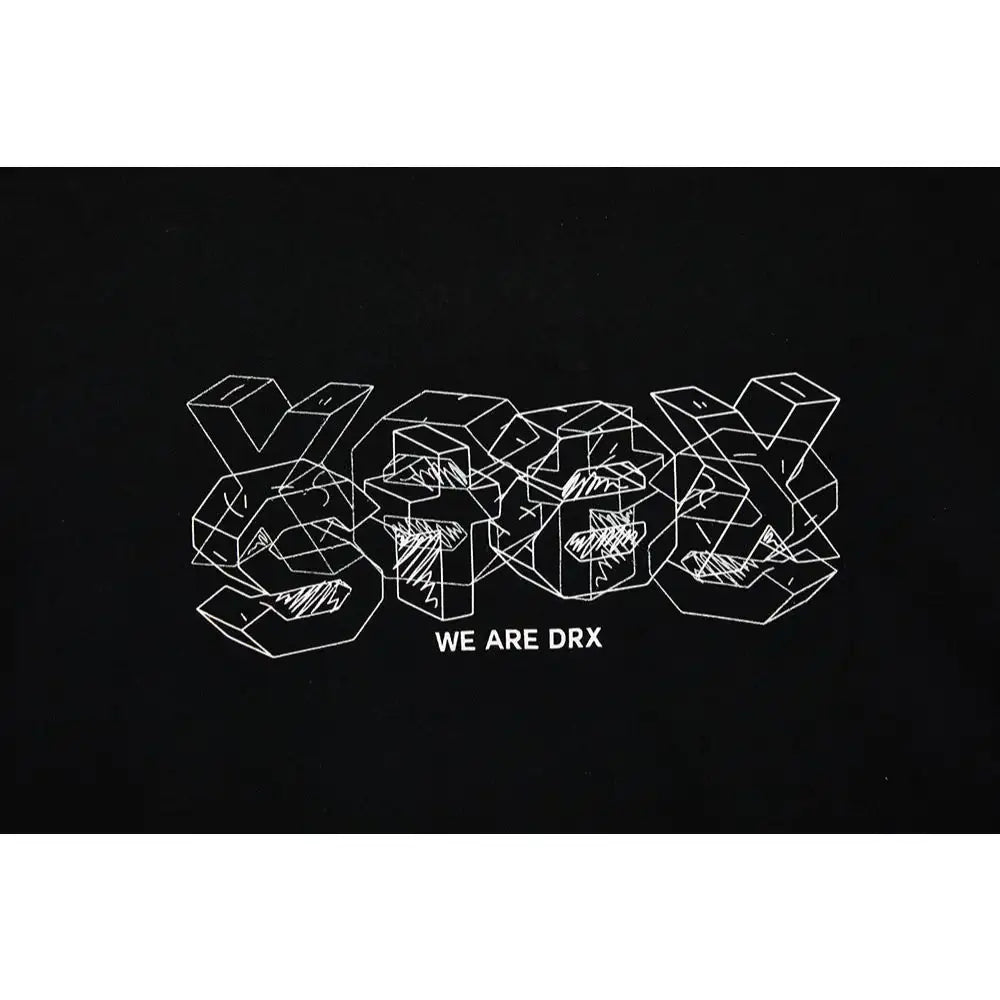 DRX - STAX 3D Lettering Short Sleeve T-Shirt - DRX - Clothing - Harumio