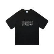 DRX - STAX 3D Lettering Short Sleeve T-Shirt - DRX - Clothing - Harumio