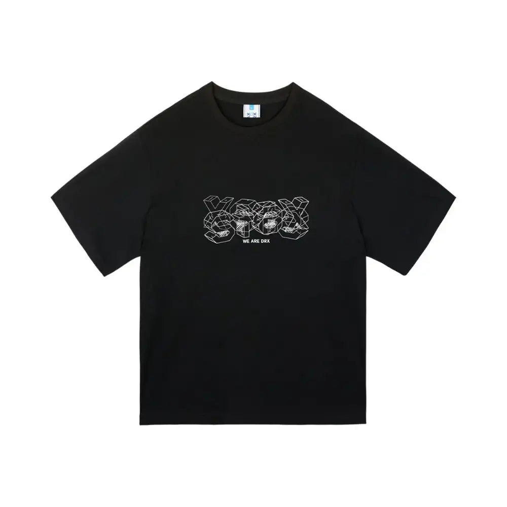 DRX - STAX 3D Lettering Short Sleeve T-Shirt - DRX - Clothing - Harumio