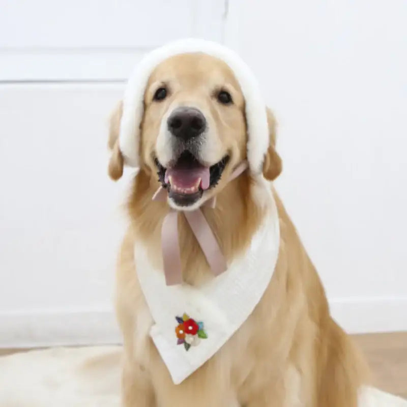 ITSDOG - Pet Narcissus Quilted Scarf - ITSDOG - Pet Accesories - Harumio