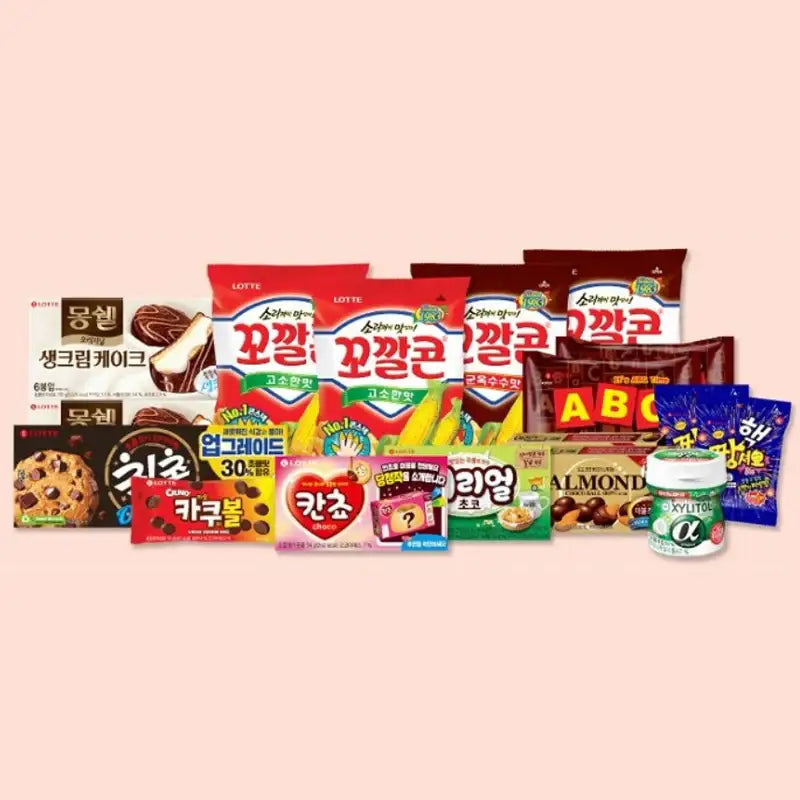 Lotte Confectionery - Vending Machine Mania Snacks Set - Lotte - Food - Harumio