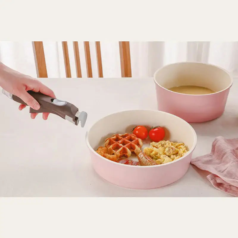Neoflam - Midas Detachable Cookware - Baby Pink - Neoflam - Kitchenware - Harumio