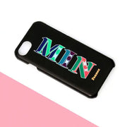 Fennec - Marquage Print iPhone Case - Black - Fennec - Accessories - Harumio