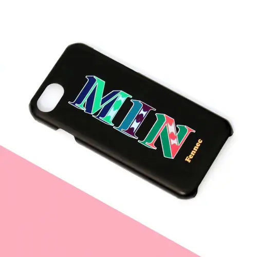Fennec - Marquage Print iPhone Case - Black - Fennec - Accessories - Harumio
