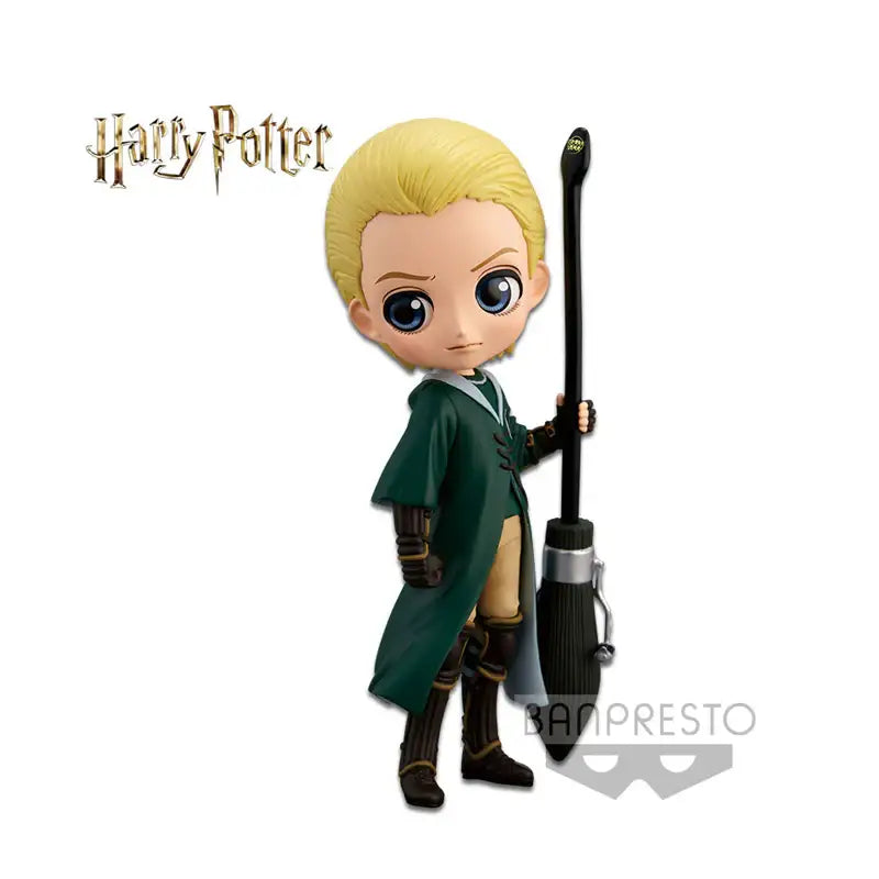 Harry Potter Q Posket - Draco Malfoy Quidditch Style - Bandai - Accessories - Harumio