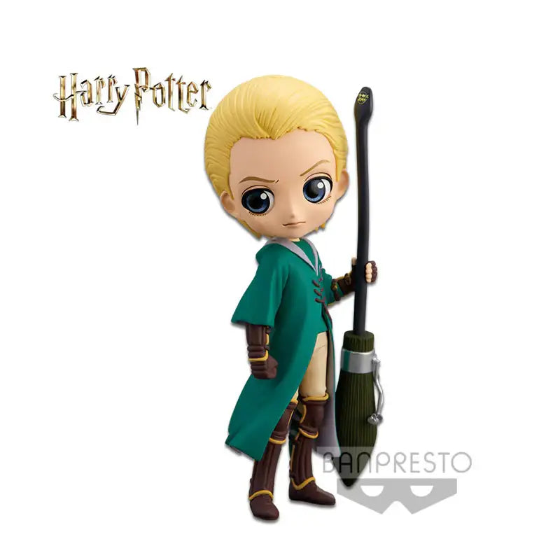 Harry Potter Q Posket - Draco Malfoy Quidditch Style - Bandai - Accessories - Harumio