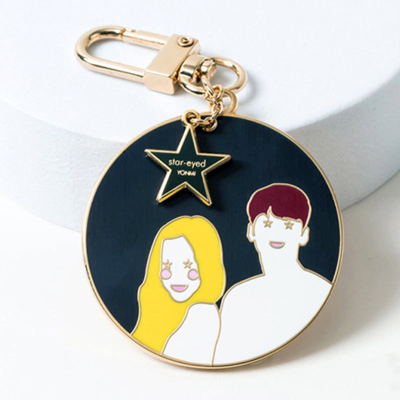 True Beauty - star-eyed Yonmi Keyring