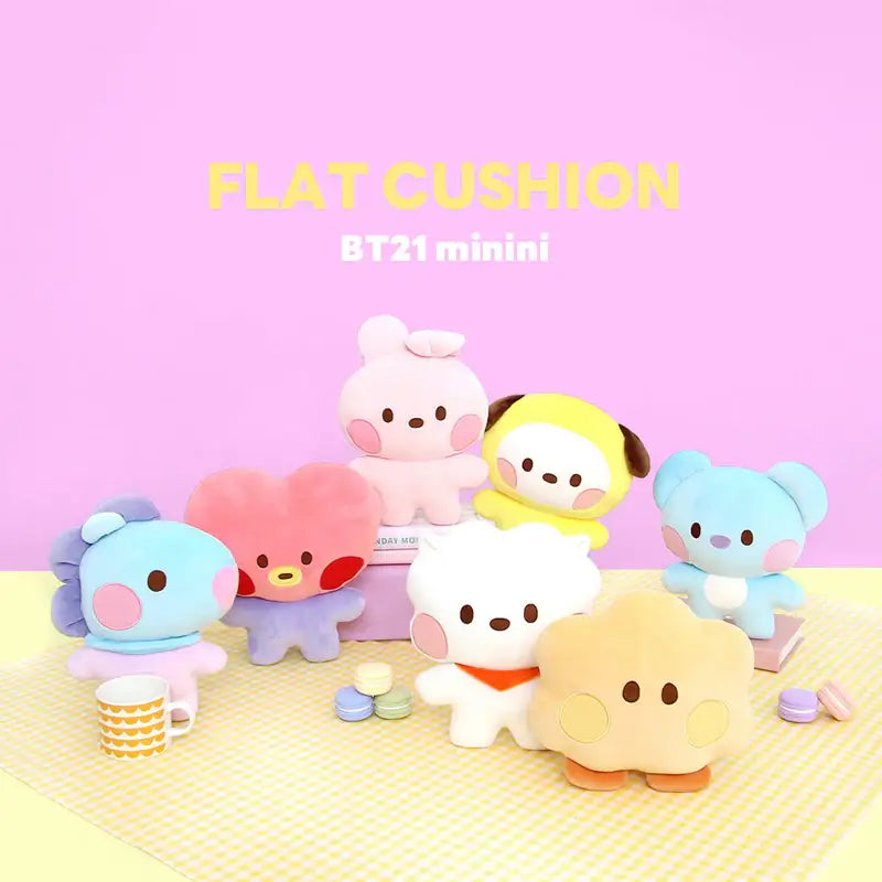 NARA HOME DECO x BT21- Minini Flat Cushion - NARA HOME DECO - Home & Living - Harumio