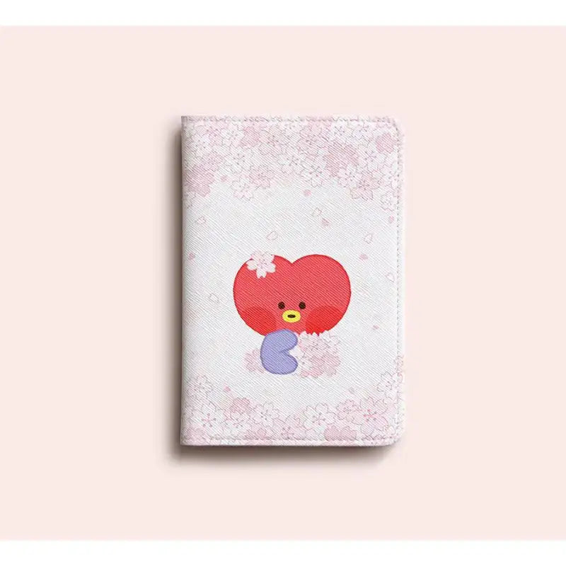 Monopoly x BT21 - Minini Passport Case - Cherry Blossom - Monopoly - Passport Case - Harumio