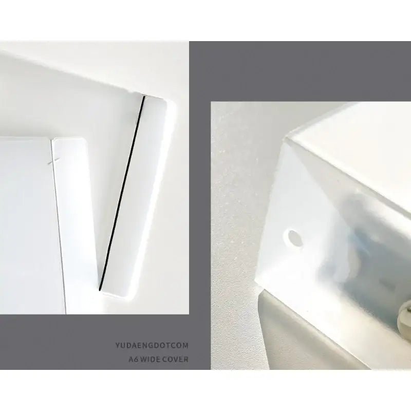 Yudaeng - Wide A6 - Translucent PP Square Cover Binder - Yudaengdotcom - File Storage - Harumio