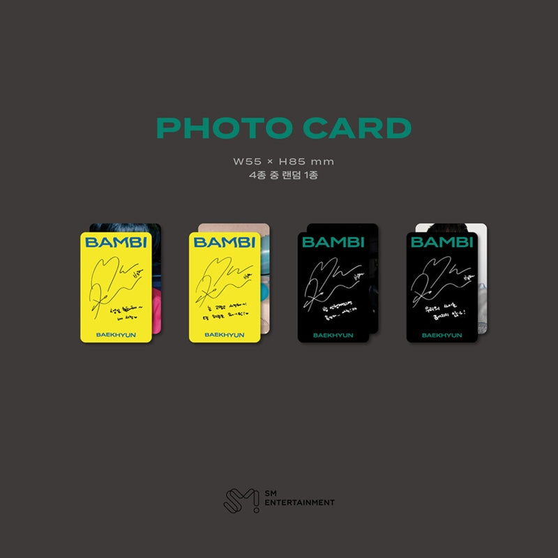 Baek Hyun - The 3rd Mini Album - Bambi Photo Book ver.
