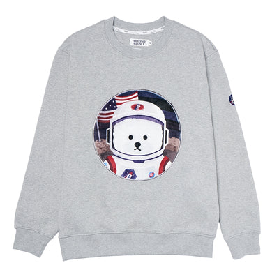 Beyond Closet - 2020 Winter Apollo Collection Classic Logo Patch Sweatshirts