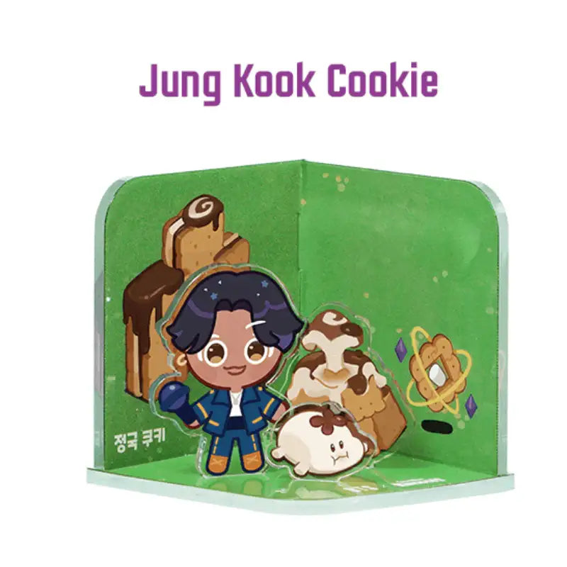 BTS x Cookie Run: Kingdom - Mini Acrylic Stand - BTS - Acrylic Stand - Harumio