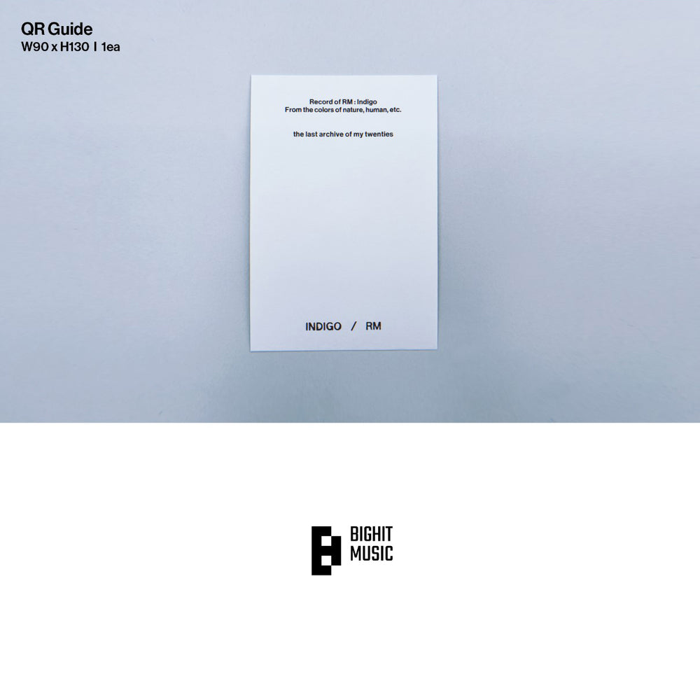 BTS RM - Indigo : 1st Solo Album