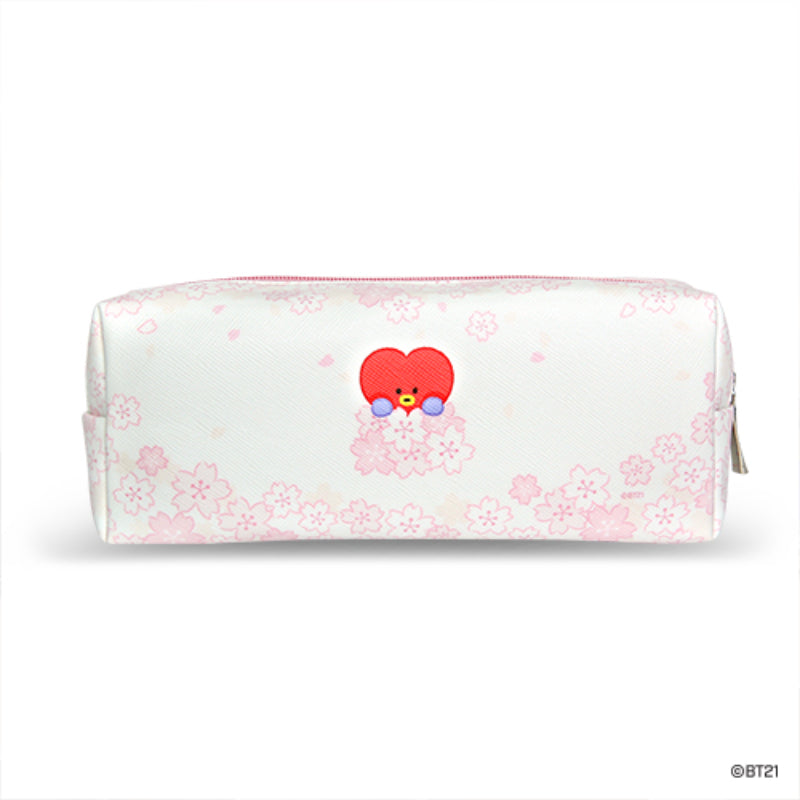 Monopoly x BT21 - Minini Pen Pouch - Cherry Blossom