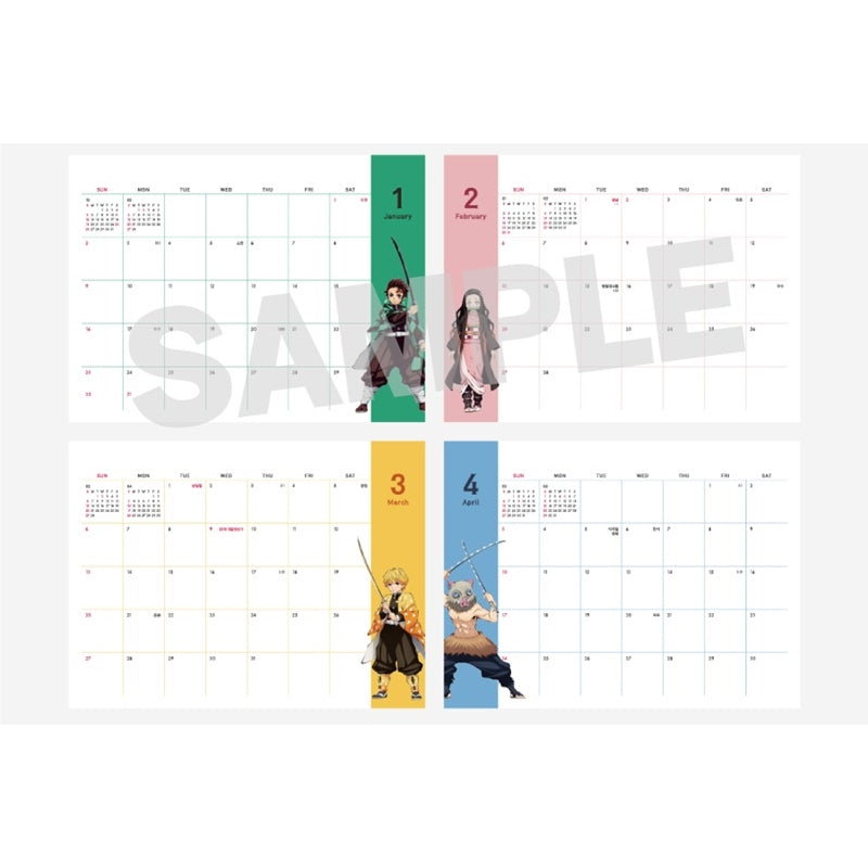 Demon Slayer - Diary + Calendar 2022 Edition