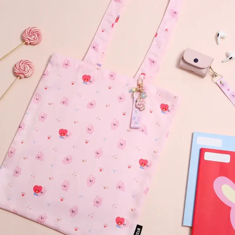 BT21 x Monopoly - Baby Pattern Eco Bag - Monopoly - Bag - Harumio