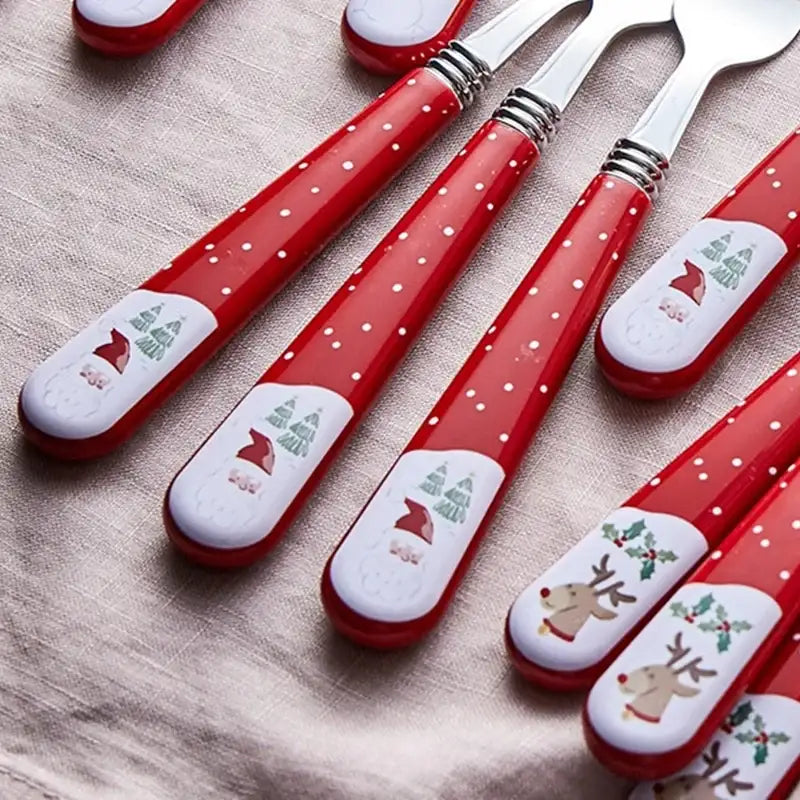 Korean Winter Story - Western Tableware 12P Set - Modern House - Cutlery - Harumio