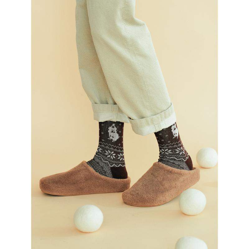 Dinotaeng - Santa Quokka Nordic Socks - Dinotaeng - Socks - Harumio