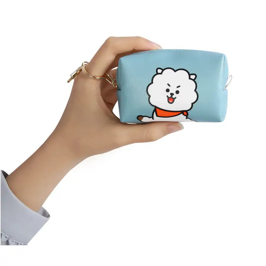BT21 x Monopoly - PU Square Pouch - Small - Monopoly - Accessories - Harumio