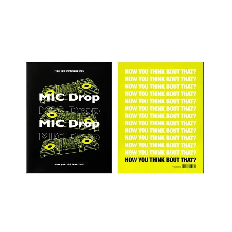 BTS - MIC Drop - Magazine Notes - BTS - Stationery - Harumio