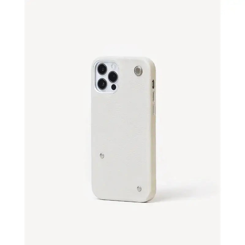 proper belongings - Round Studs Leather Case (iPhone) - proper belongings - Cases - Harumio