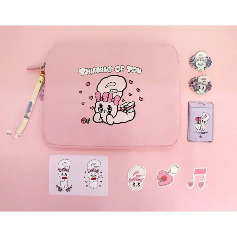 Esther Bunny - Notebook Pouch - Esther Bunny - Notebook Pouches - Harumio