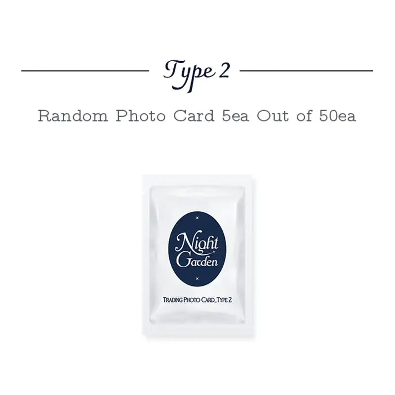 TREASURE - NIGHT GARDEN - Trading Photo Card - TREASURE - Collectible Trading Cards - Harumio