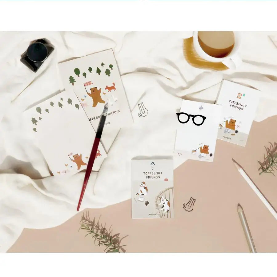 Monopoly - Toffeenut Memo Pad - Monopoly - Notebooks & Notepads - Harumio