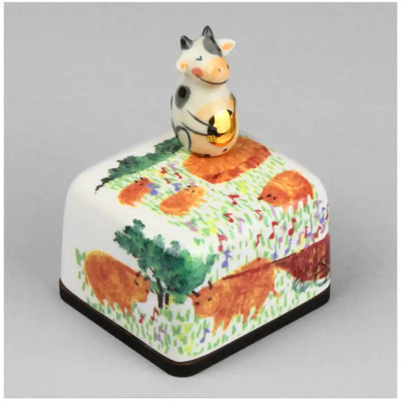 HK Studio - Twelve Earthly Branches Band Musical Paperweight - Ox - HK Studio - Music Box - Harumio