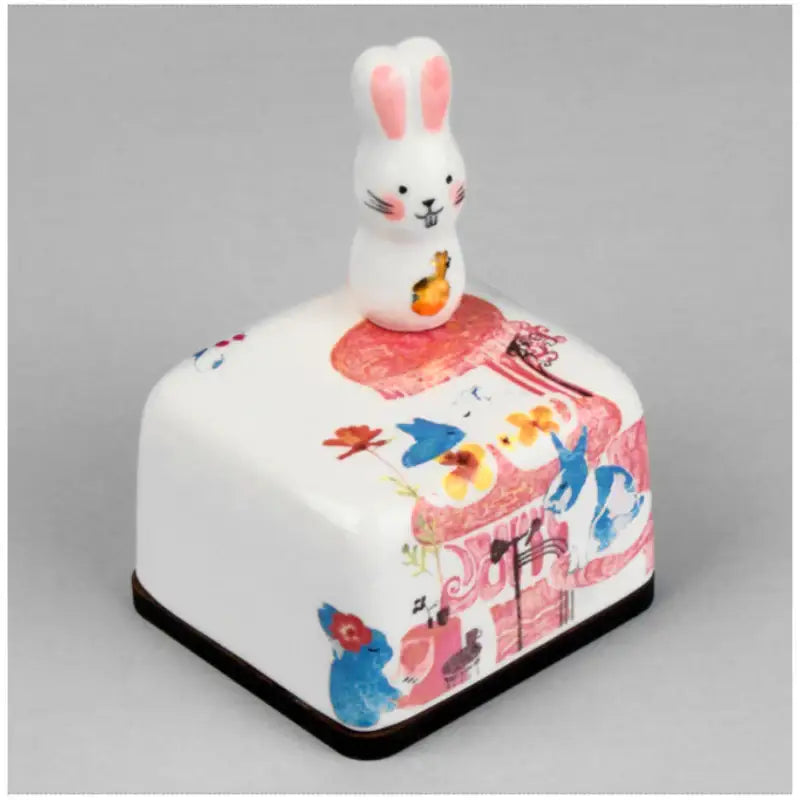 HK Studio - Twelve Earthly Branches Band Musical Paperweight - Rabbit - HK Studio - Music Box - Harumio