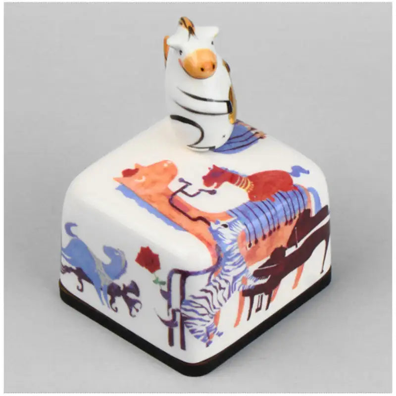 HK Studio - Twelve Earthly Branches Band Musical Paperweight - Horse - HK Studio - Music Box - Harumio