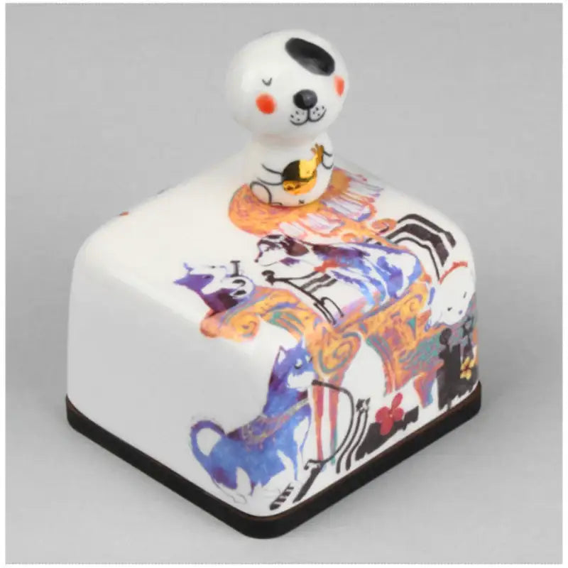 HK Studio - Twelve Earthly Branches Band Musical Paperweight - Dog - HK Studio - Music Box - Harumio
