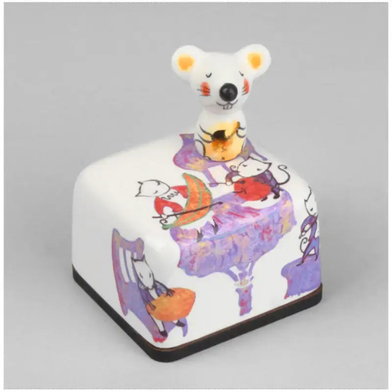 HK Studio - Twelve Earthly Branches Band Musical Paperweight - Rat - HK Studio - Music Box - Harumio