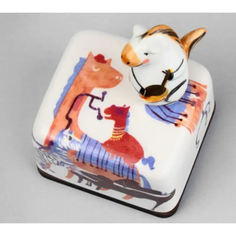HK Studio - Twelve Earthly Branches Band Musical Paperweight - Horse - HK Studio - Music Box - Harumio