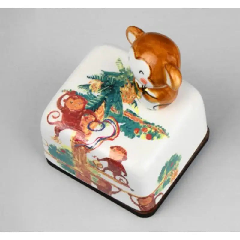 HK Studio - Twelve Earthly Branches Band Musical Paperweight - Monkey - HK Studio - Music Box - Harumio