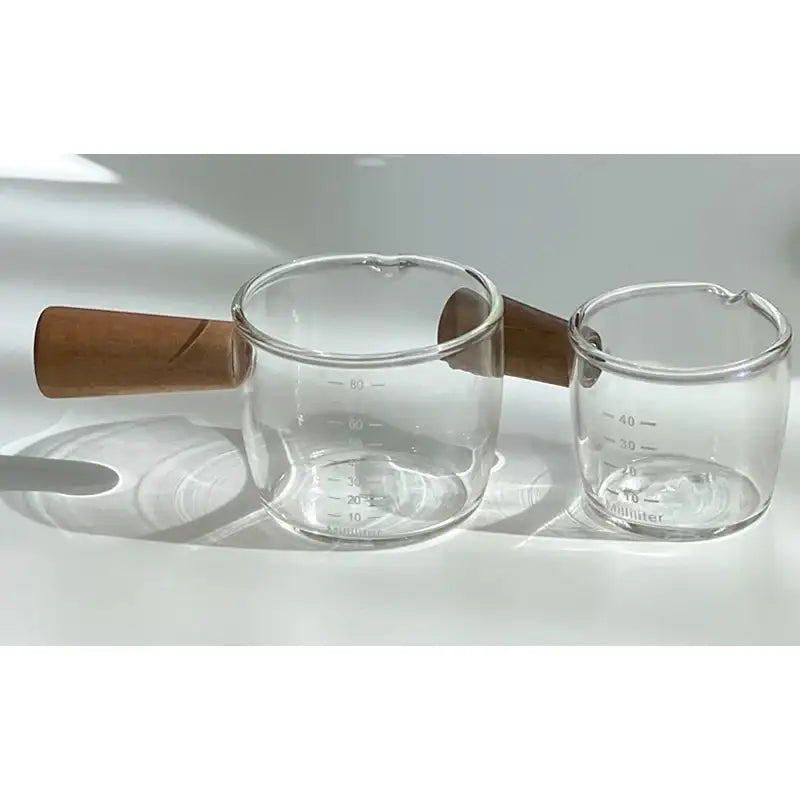 Like A Cafe - Wood Handle Shot Glass - Like A Cafe - Home & Living - Harumio