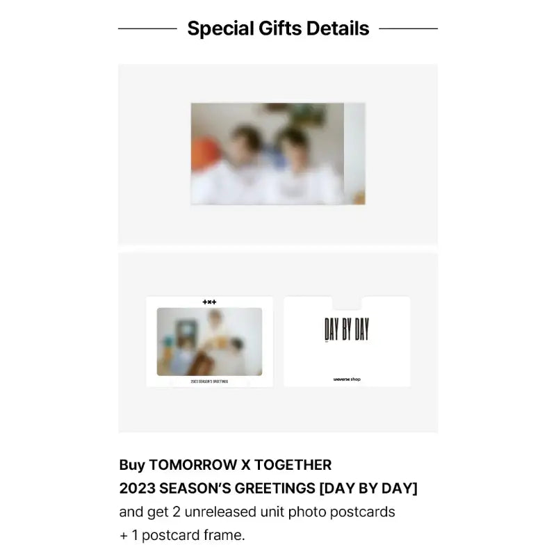 TXT - 2023 Season's Greetings - TXT - Season's Greetings - Harumio