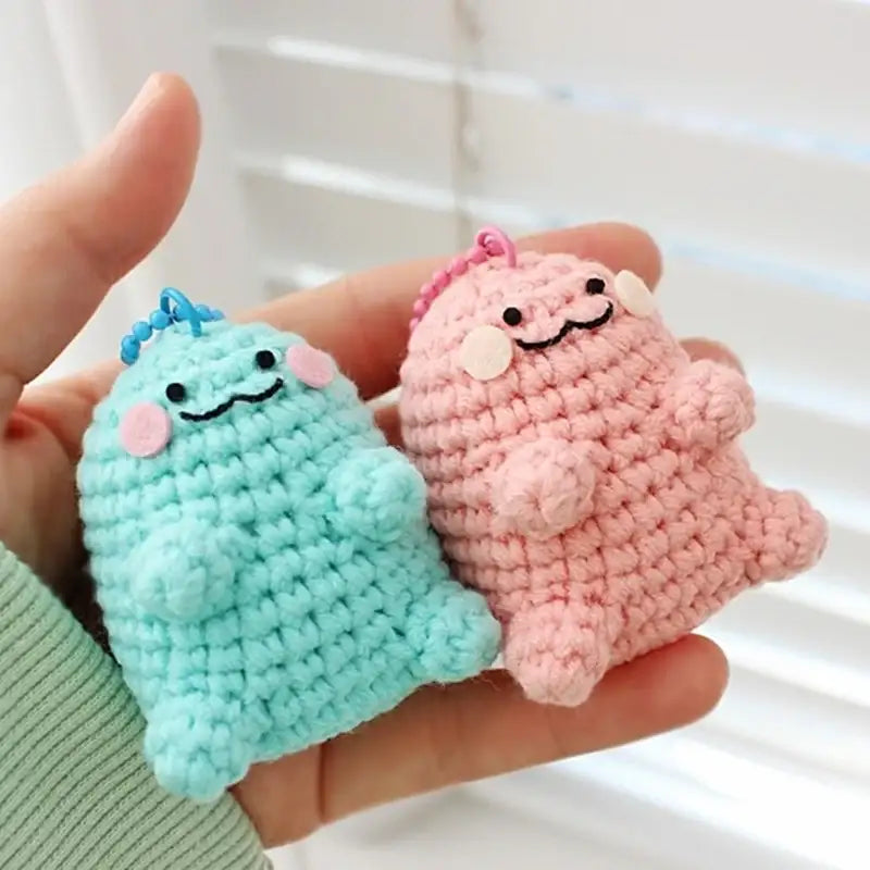 Ikmyeong - Jelly Hand-Knitted Bag Ring - Ikmyeong Shop - Keyrings - Harumio