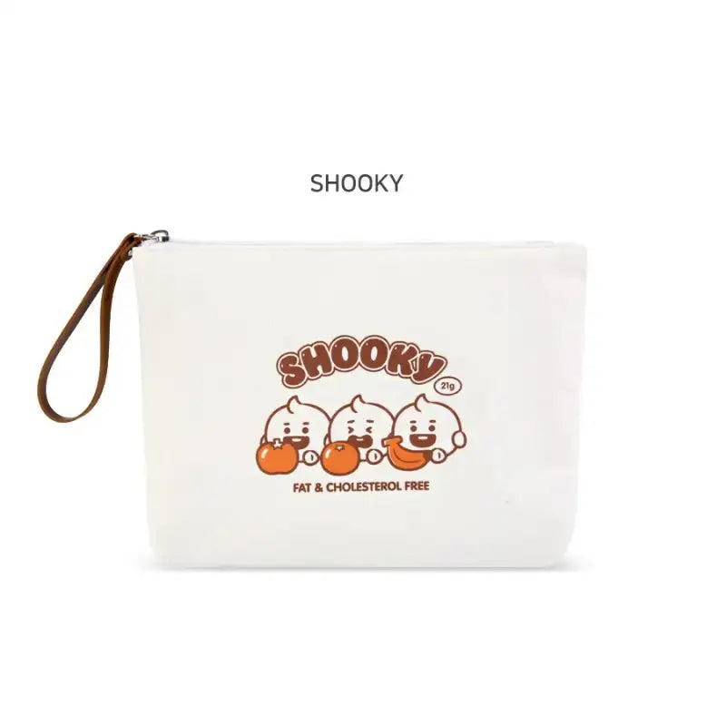 BT21 x Monopoly - Baby Canvas Pouch JELLY CANDY - BT21 x Monopoly - Pouches - Harumio