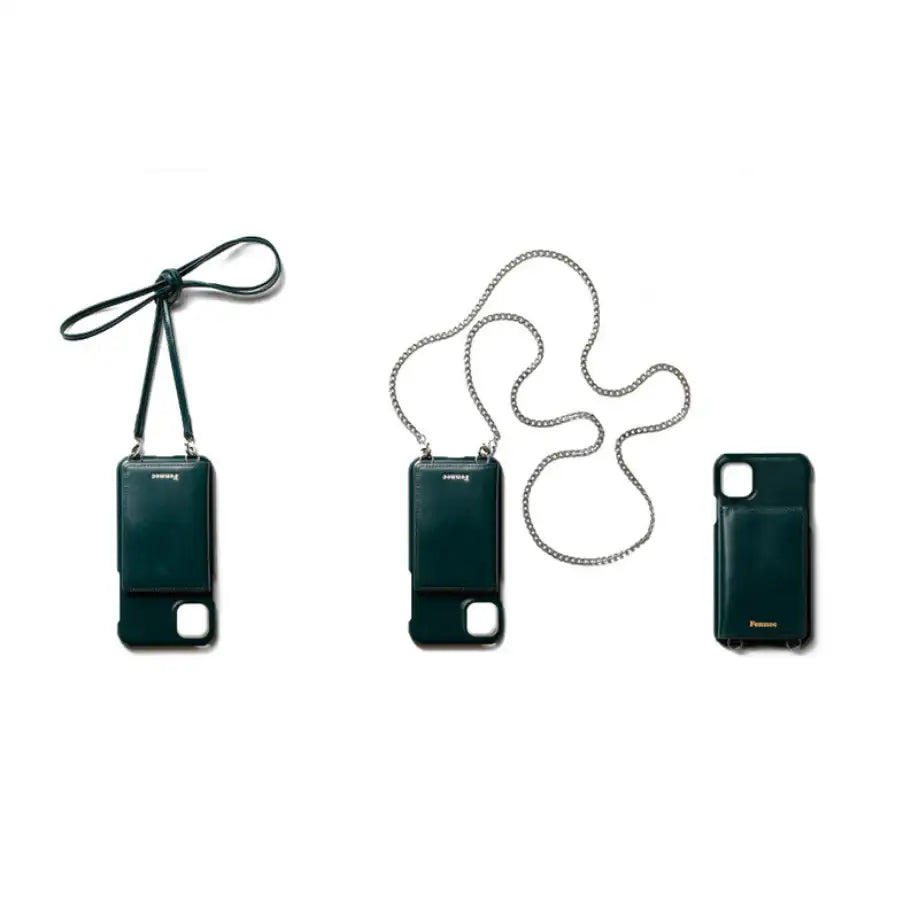 Fennec - Strap Pocket Leather Phone Case - FENNEC - Accesories - Harumio