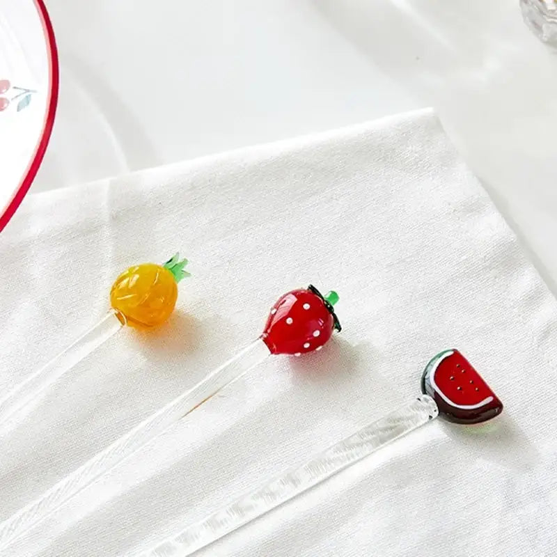 Korean Sweet Dessert - Glass Muddler Set - Modern House - Home & Living - Harumio