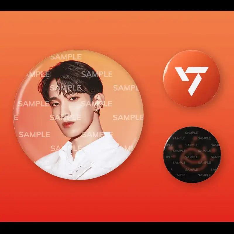 SEVENTEEN セブチ ミンギュBe the sun 缶バッジセット BE THE SUN SEVENTEEN ミンギュ バッジセット