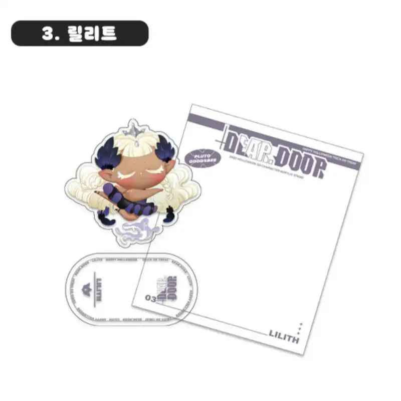 GOODSBEE x Dear. Door - Halloween SD Acrylic Stand - GOODSBEE - Acrylic Stand - Harumio